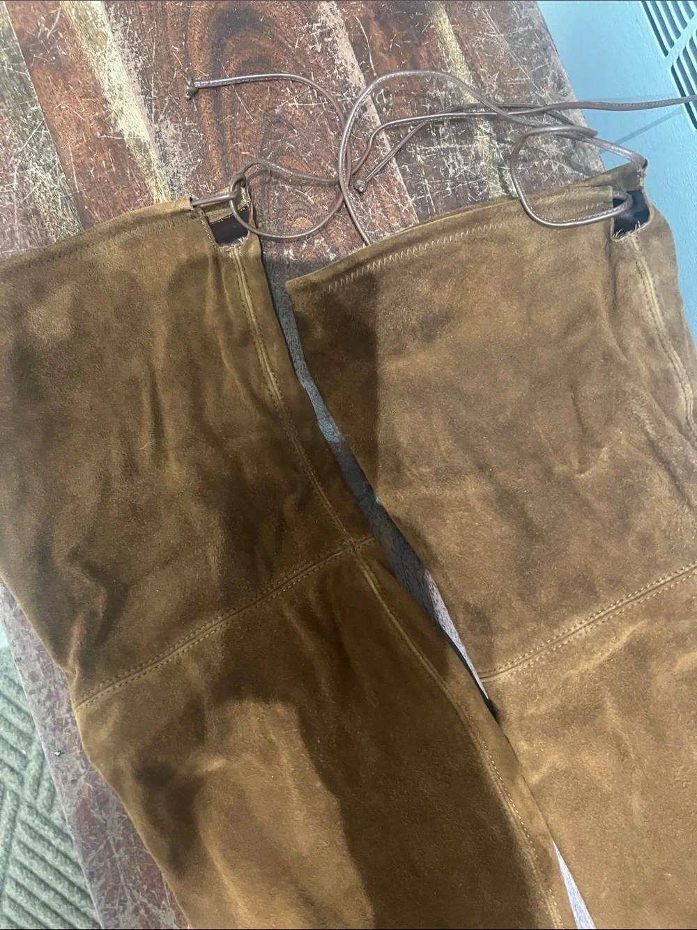 Brown Suede Over-the-Knee Women’s High Boots
